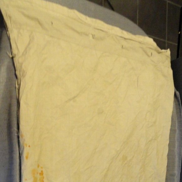WWII MILITARY USN USGI TAN LUANDRY BAG 53"X64" LARGE SV 1890